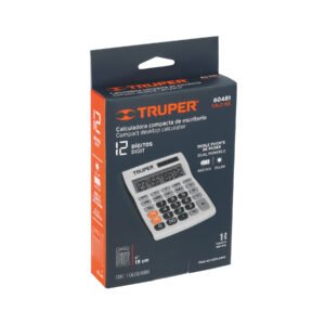 60481 CALCULADORA 15CM DE ESCRITORIO