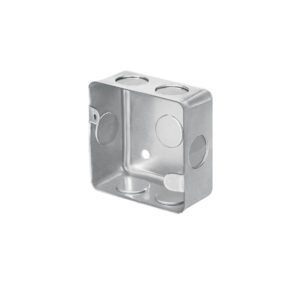 45008 CAJA CUADRADA 3X3 ECONOMICA. VOLTECK CCH-3X3E