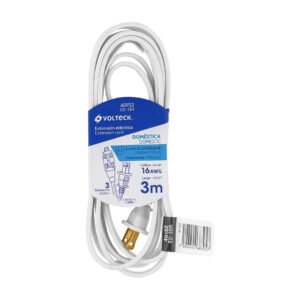 40152 EXTENCION ELECTRICA DOMESTICA 3M BLANCA