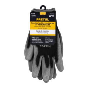 20031 GUANTES DE NYLON RECUBIERTOS DE POLIURETANO, G, PRETUL