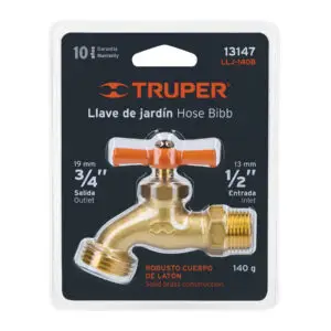 13147 LLAVE DE NARIZ PARA JARDIN 1/2 EN BLIS