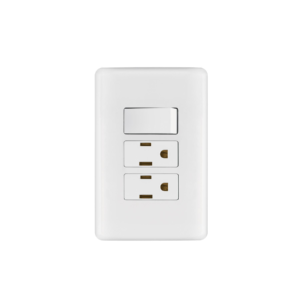 25079 PLACA ARMADA 2 CONTACTOS E INTERRUPTOR