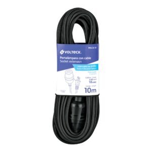 47144 PORTA LAMPARA CON CABLE SOCKET EXTENSIÒN 10M