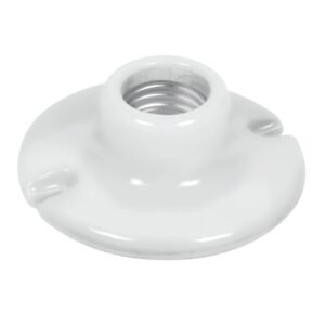 46523 PORTALAMPARA DE PORCELANA 31/2 CIRCU