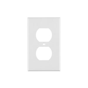 40241 PLACA DE ABS DUPLEX STANDAR BLANCO